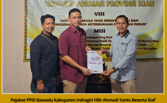 Penyerahan Laporan Informasi Publik